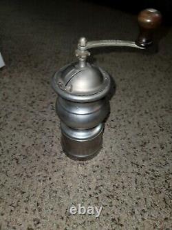 Tre Spade Rare Antique Coffee Grinder With Cast Iron Mechanism Made in ITALY