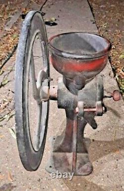 VINTAGE CAST IRON CORN FEED GRINDER Possibly coffee grinder