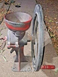 VINTAGE CAST IRON CORN FEED GRINDER Possibly coffee grinder