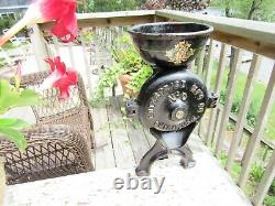 VINTAGE ORIGINAL 1880's ENTERPRISE MFG CO. #0 COFFEE MILL / GRINDER PHILA, PA