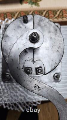 Very Rare Antique JK Signed Coffee Grinder. 19th Century