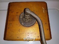 Very Rare One Pound Coffee Grinder MILL Fill Cap On The Side. Nice