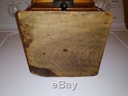 Very Rare One Pound Coffee Grinder MILL Fill Cap On The Side. Nice