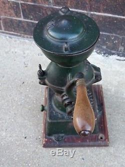 Victorian antique store coffee grinder Universal 11 by Landers Frary & Clark