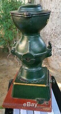 Vintag Landers Frary & Clark # 11 Universal Cast Iron Coffee Mill Grinder Store