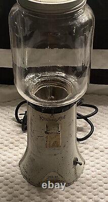 Vintage 1940's Kitchen Aid Hobart Mfg Co. Electric Coffee Mill Model A9 WORKS