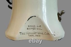 Vintage 50s Coffee Mill Hobart Kitchen Aid Model A-9 withFine-Coarse Grinder WORKS