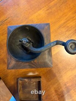 Vintage Antique Brighton coffee grinder