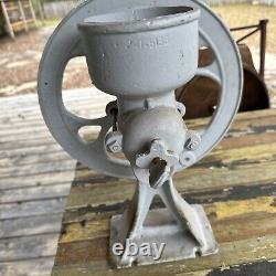 Vintage Antique Cast Iron Coffee Grinder 241-6139