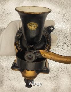 Vintage Antique Rare Spong & Co Coffee Grinder LTD No. 1 Made in England