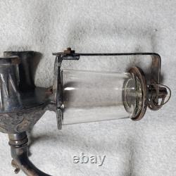 Vintage Arcade Crystal No 3 Wall Mounted Cast Iron Coffee Grinder Mill