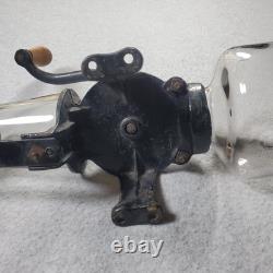 Vintage Arcade Crystal No 3 Wall Mounted Cast Iron Coffee Grinder Mill