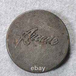 Vintage Arcade Crystal No 3 Wall Mounted Cast Iron Coffee Grinder Mill