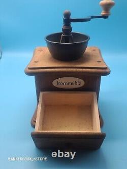 Vintage Authentic Kornmühle Coffee Mill Grinder Made In Germany