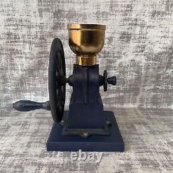 Vintage Birchleaf Coffee Grinder London Cast Iron Design Reg No. 2063773 Retro