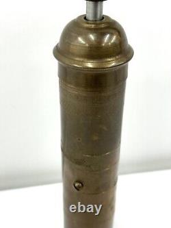 Vintage Brass Coffee Pepper Mill Grinder The Frugal Gourmet Made In Greece