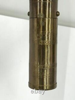 Vintage Brass Coffee Pepper Mill Grinder The Frugal Gourmet Made In Greece