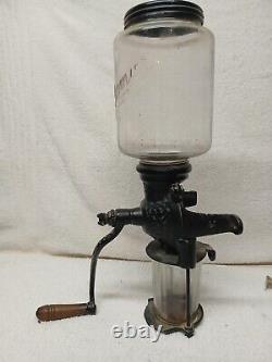 Vintage Brighton Premier Wall Mount Coffee Grinder