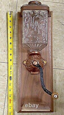 Vintage Brighton Queen Glass Body Coffee Grinder