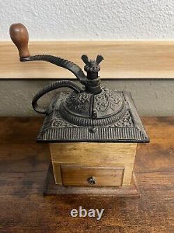 Vintage Cast Iron Coffee Grinder