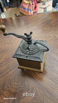 Vintage Cast Iron Coffee Grinder