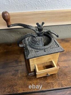 Vintage Cast Iron Coffee Grinder