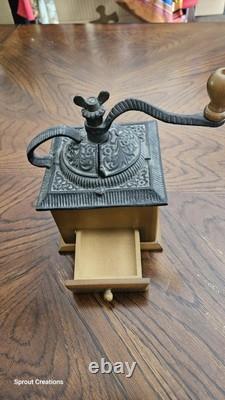 Vintage Cast Iron Coffee Grinder