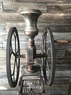 Vintage Cast Iron Coffee Grinder Woodruff & Edwards Co. Elgin Coffee Mill