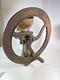 Vintage Cast Iron General Store Wheel Coffee Grinder Decor Country