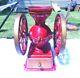 Vintage Cast Iron HOUSE OF WEBSTER 2 Wheel Coffee Mill Bean Grinder
