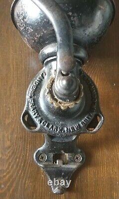 Vintage Cast Iron Universal Coffee Grinder withCup by Landers, Frary & Clark