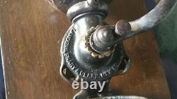Vintage Cast Iron Universal Coffee Grinder withCup by Landers, Frary & Clark