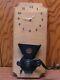 Vintage Charles Parker Company Coffee Grinder Mounted On Clock