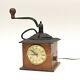 Vintage Coffee Grinder Clock