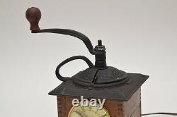 Vintage Coffee Grinder Clock