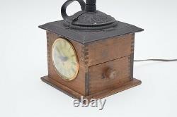 Vintage Coffee Grinder Clock
