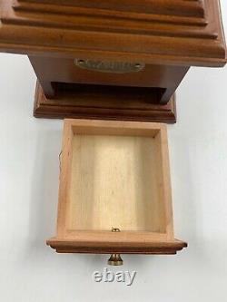 Vintage Coffee Grinder Design Jewelry Box