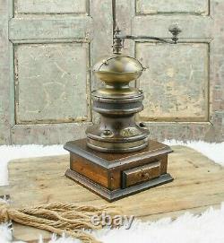 Vintage Coffee Grinder Italian Woodart Mill Moulin cafe Molinillo kaffeemuehle