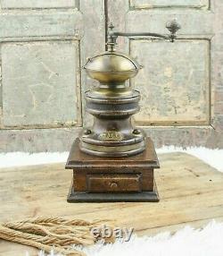 Vintage Coffee Grinder Italian Woodart Mill Moulin cafe Molinillo kaffeemuehle