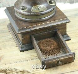 Vintage Coffee Grinder Italian Woodart Mill Moulin cafe Molinillo kaffeemuehle