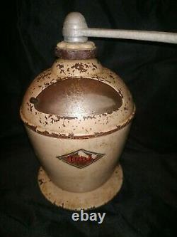 Vintage Coffee Grinder Made By Lura France Old Collectible 1970 Rare