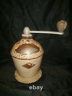 Vintage Coffee Grinder Made By Lura France Old Collectible 1970 Rare