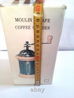 Vintage Coffee Grinder Masterpiece Old Manual Coffee Grinder Clever Brown + Box