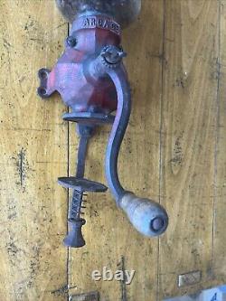 Vintage Coffee Grinder Mill Wall Mount Arcade