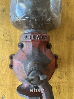 Vintage Coffee Grinder Mill Wall Mount Arcade