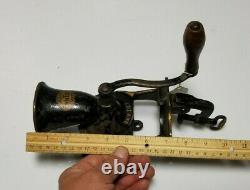 Vintage Coffee Grinder Santoy no 0 Weiball Harden England RARE