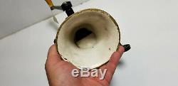 Vintage Coffee Grinder Spong #4 England Wood Handle