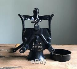 Vintage Coffee Grinder Spong No. 1 England Cast Iron