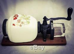 Vintage Coffee Grinder Wall Mount Mill Moulin cafe Kaffeemuehle Molinillo