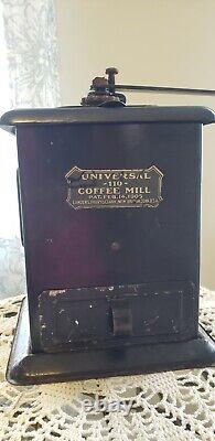 Vintage Coffee MILL By Landers, Frary & Clark Universal -110